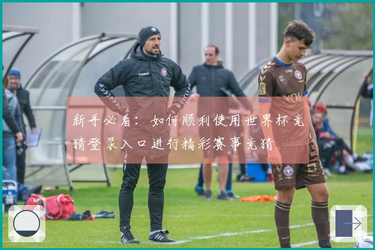 新手必看：如何顺利使用世界杯竞猜登录入口进行精彩赛事竞猜