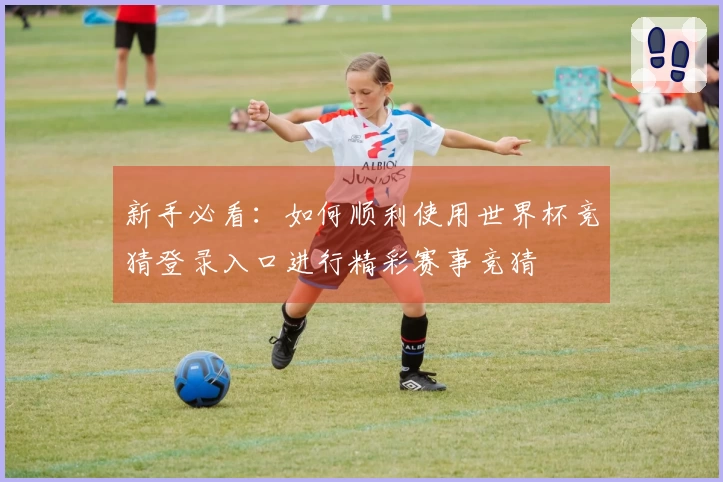 新手必看:如何顺利使用世界杯竞猜登录入口进行精彩赛事竞猜